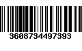 Código de Barras 3608734497393