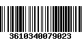 Código de Barras 3610340079023