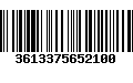 Código de Barras 3613375652100