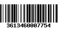 Código de Barras 3613460007754