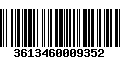 Código de Barras 3613460009352