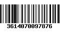 Código de Barras 3614070097876