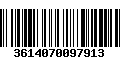 Código de Barras 3614070097913