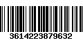 Código de Barras 3614223879632