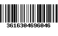 Código de Barras 3616304696046