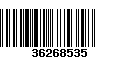 Código de Barras 36268535