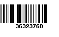 Código de Barras 36323760