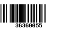 Código de Barras 36360055