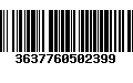 Código de Barras 3637760502399