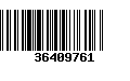 Código de Barras 36409761