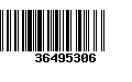 Código de Barras 36495306