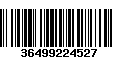 Código de Barras 36499224527