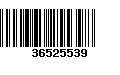 Código de Barras 36525539