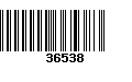 Código de Barras 36538