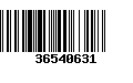 Código de Barras 36540631