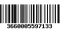 Código de Barras 3660005597133