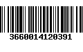 Código de Barras 3660014120391