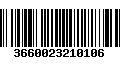 Código de Barras 3660023210106