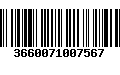 Código de Barras 3660071007567