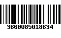 Código de Barras 3660085018634