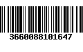 Código de Barras 3660088101647