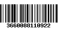 Código de Barras 3660088110922