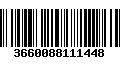 Código de Barras 3660088111448