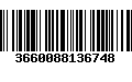 Código de Barras 3660088136748