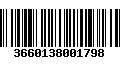 Código de Barras 3660138001798