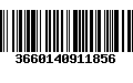 Código de Barras 3660140911856