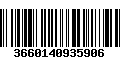 Código de Barras 3660140935906