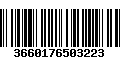 Código de Barras 3660176503223