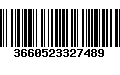 Código de Barras 3660523327489