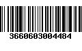 Código de Barras 3660603004484