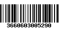 Código de Barras 3660603005290