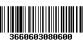 Código de Barras 3660603080600