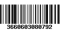 Código de Barras 3660603080792