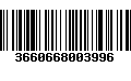 Código de Barras 3660668003996