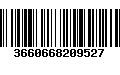 Código de Barras 3660668209527