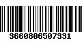 Código de Barras 3660806507331