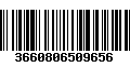 Código de Barras 3660806509656