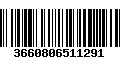 Código de Barras 3660806511291