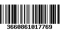 Código de Barras 3660861017769