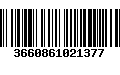 Código de Barras 3660861021377