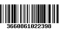 Código de Barras 3660861022398