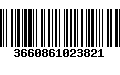 Código de Barras 3660861023821