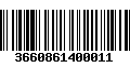 Código de Barras 3660861400011