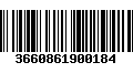 Código de Barras 3660861900184