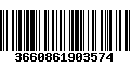 Código de Barras 3660861903574