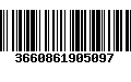 Código de Barras 3660861905097